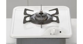 コンパクトタイプ１口グリルレス  ３０cm　DC1004SA（ホーロートップ）ハーマン