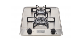 コンパクトタイプ２口グリルレス  ３０cm　DC2020SK（ステンレストップ）ハーマン