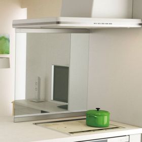 コンロ前ガラスパ―テーション　EK-ETP85G085